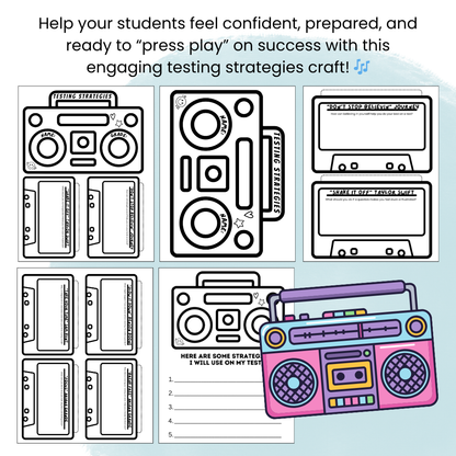 Test Prep Boombox Craft