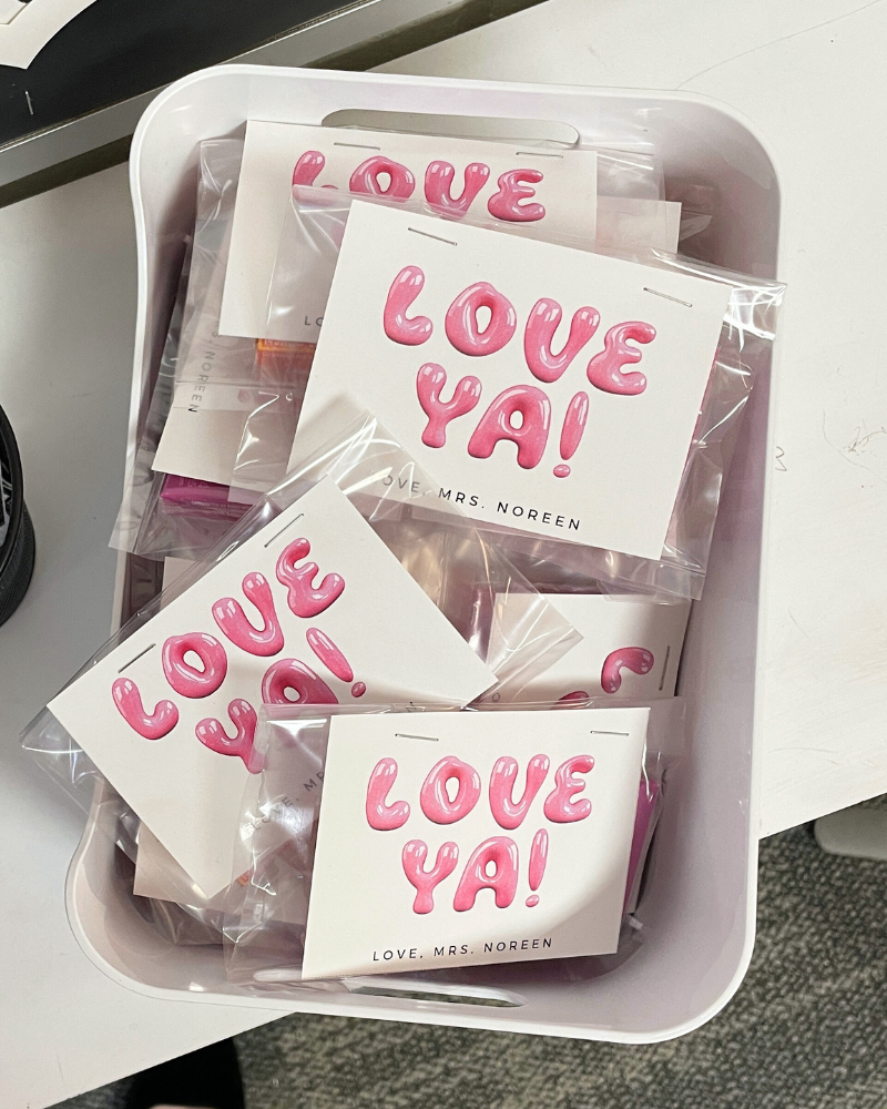 Bubble Gum Valentines
