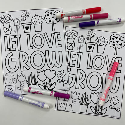 Valentine Coloring Pages