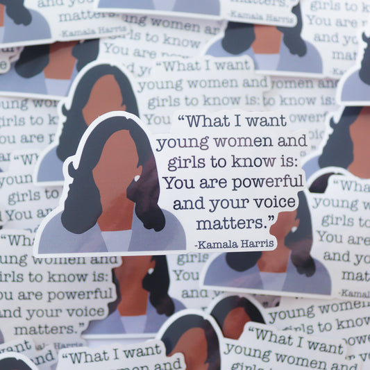 Kamala Harris Sticker